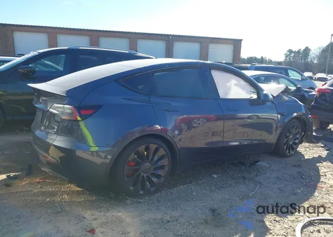 2022 Tesla Model Y Performance Dual Motor All-Wheel Drive из США, поврежденный, VIN 7SAYGDEF6NF443784